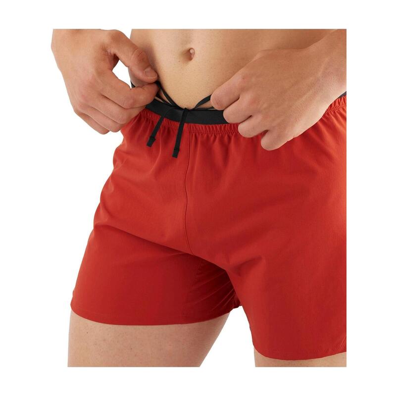 Cross 5'' Shorts M férfi sport rövidnadrág - piros