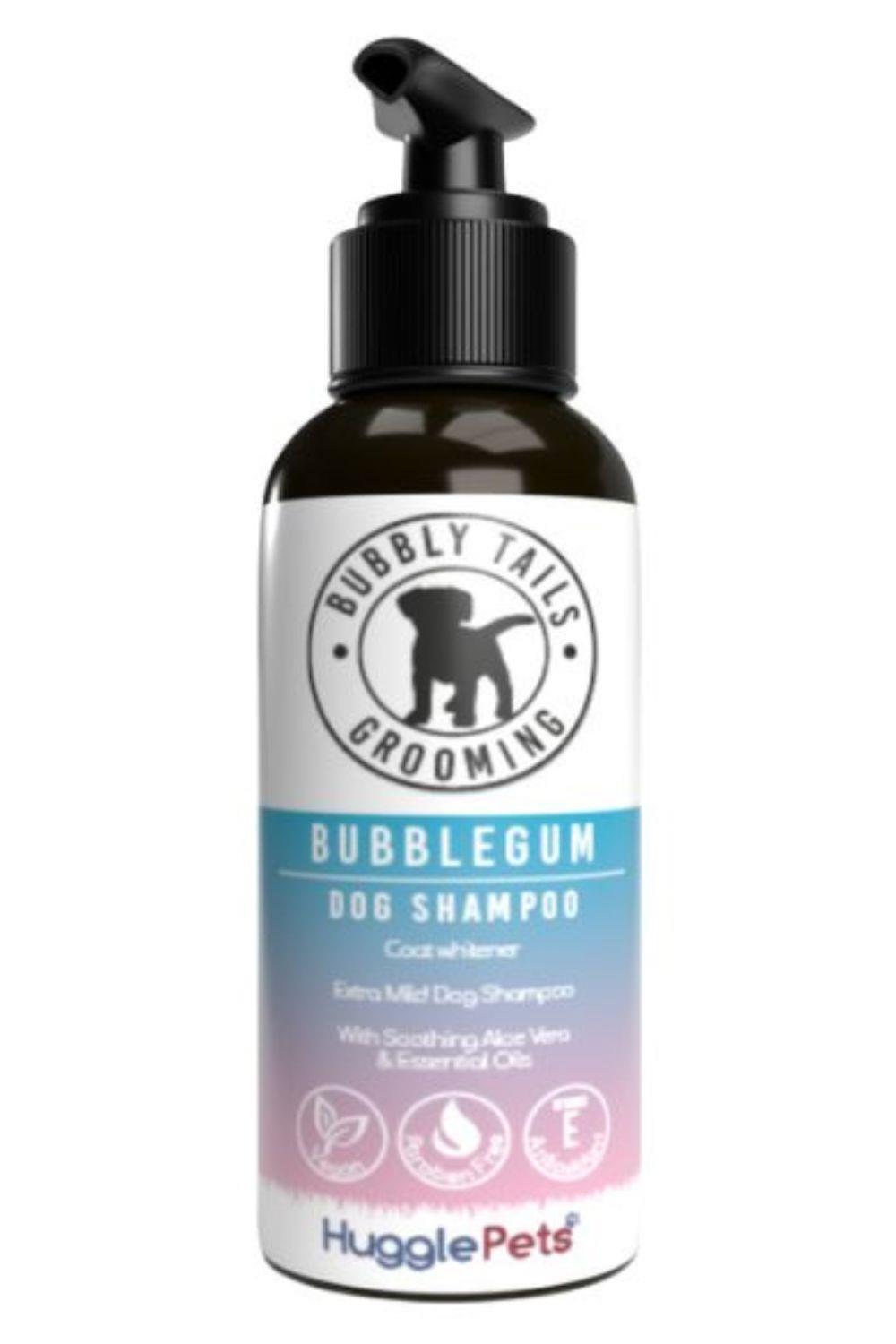 HugglePets Bubbly Tails Bubblegum Whitening Dog Shampoo 1/3