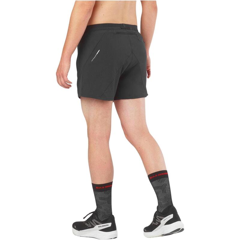 Cross 5'' Shorts M férfi sport rövidnadrág - fekete