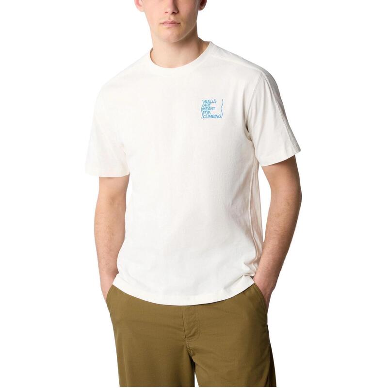 M Outdoor S/S Tee koszulka sportowa z krótkim rękawem - biały