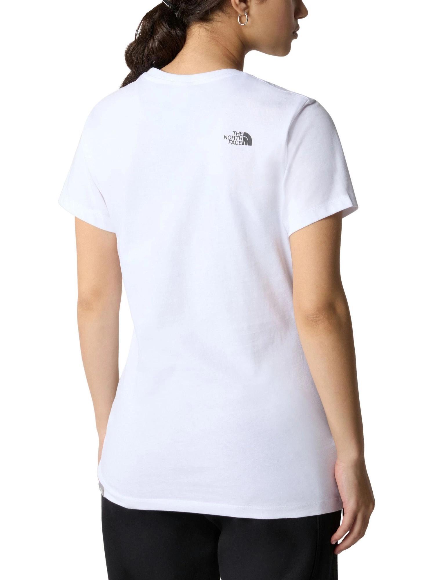Koszulka damska The North Face S/S Easy z krótkim rękawem 3/5