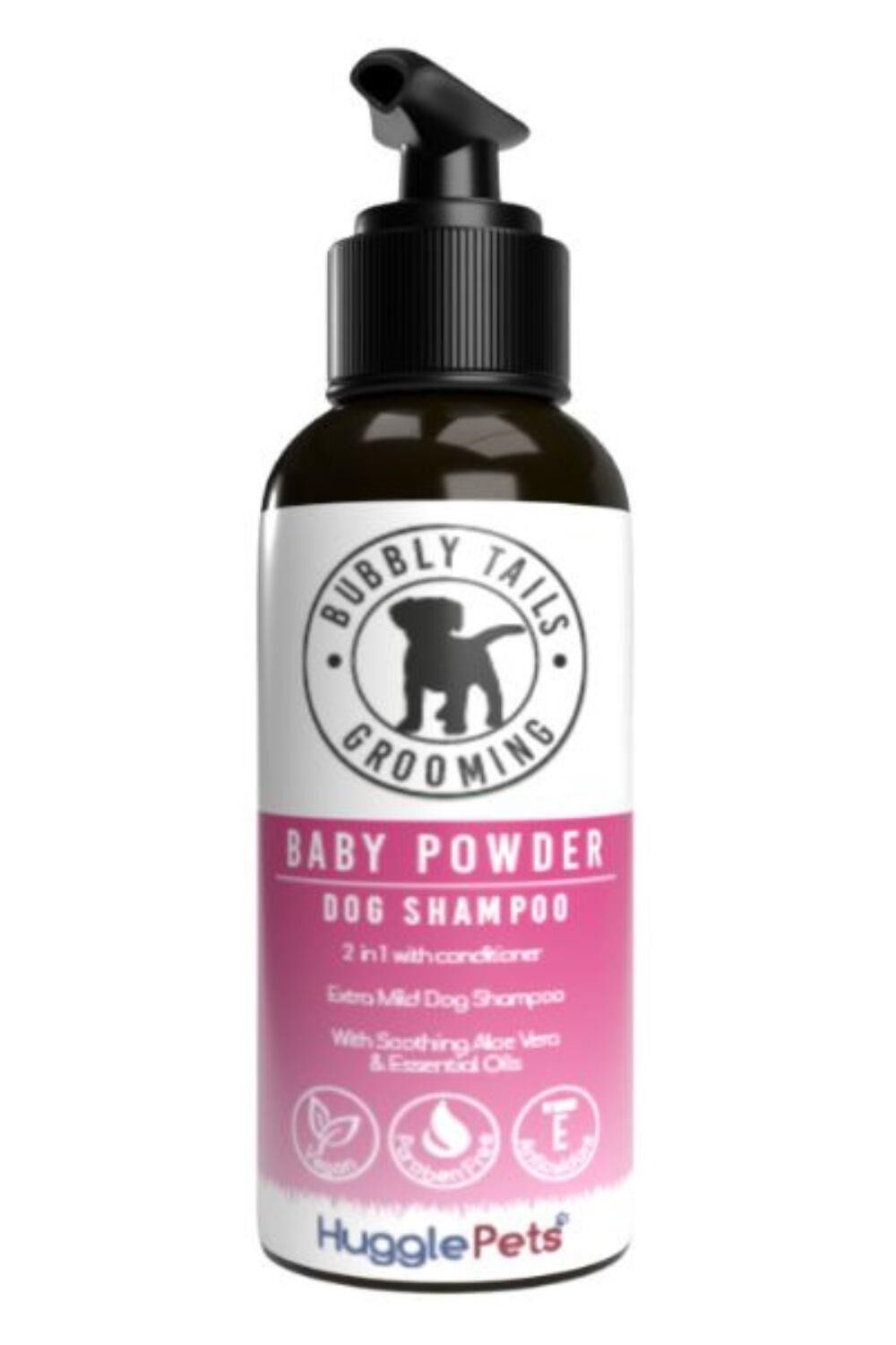 HUGGLEPETS HugglePets Bubbly Tails Baby Powder 2 in 1 Dog Shampoo