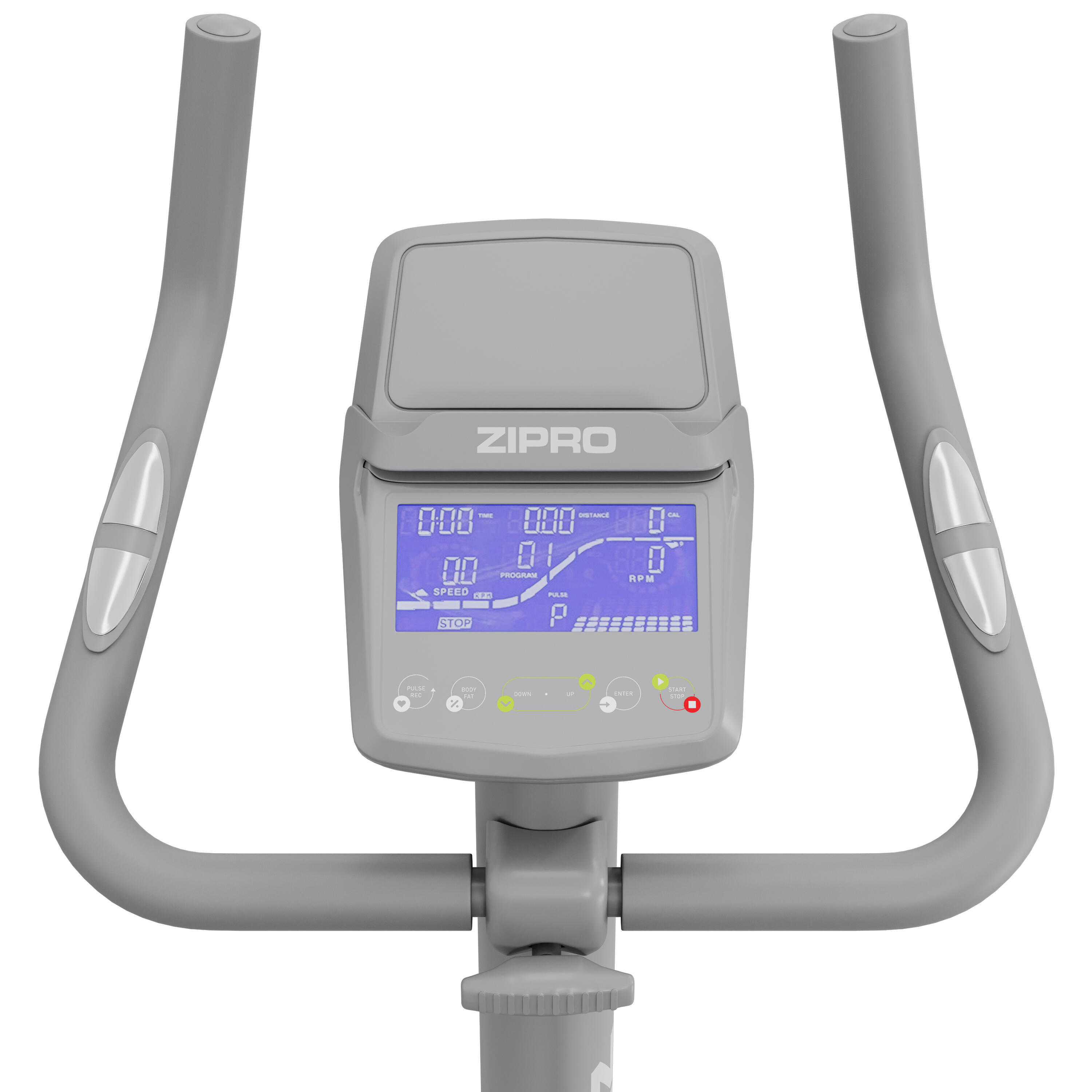 Refurbished -Rave White elektromagnetisch Fitnessfahrrad - In gutem Zustand 5/8