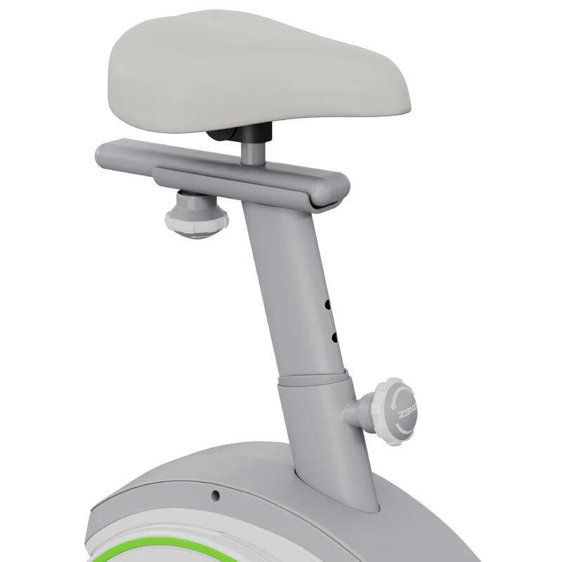 Bicicleta Estática eletromagnético Zipro Rave White Zwift Kinomap para cardio