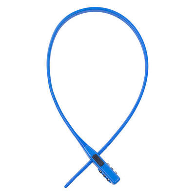 OXFORD lucchetto a cavo 47 cm - combinazione 3 cifre blu