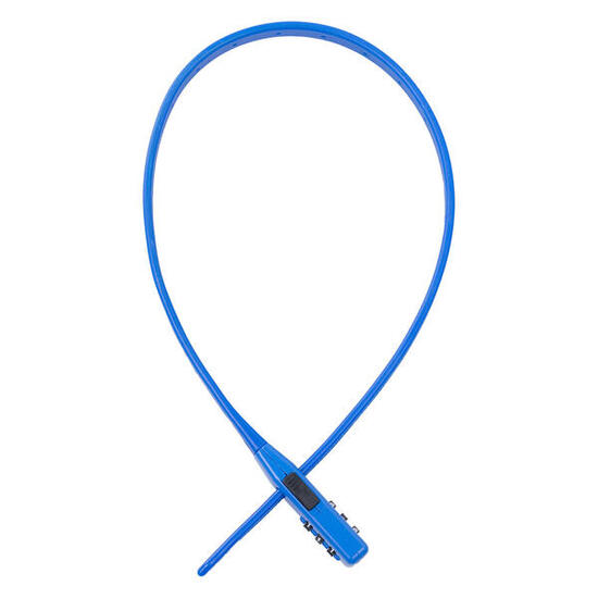 OXFORD lucchetto a cavo 47 cm - combinazione 3 cifre blu