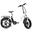 Hygge Vester Step 2024 Electric Folding Bike 20 inch Wheel E-Bike | Heron White