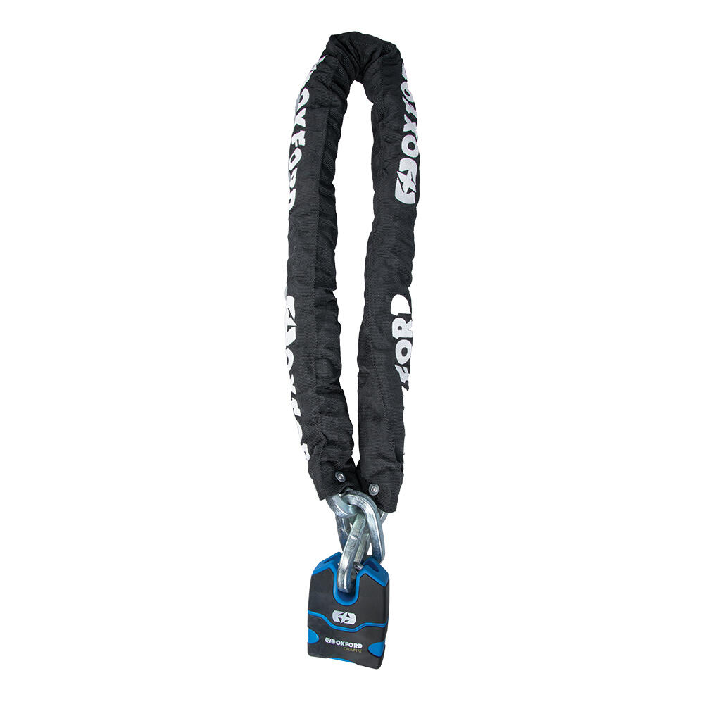 Oxford Chain 12 Chain & Padlock 12mm x 1.5m Bike Lock 2/7