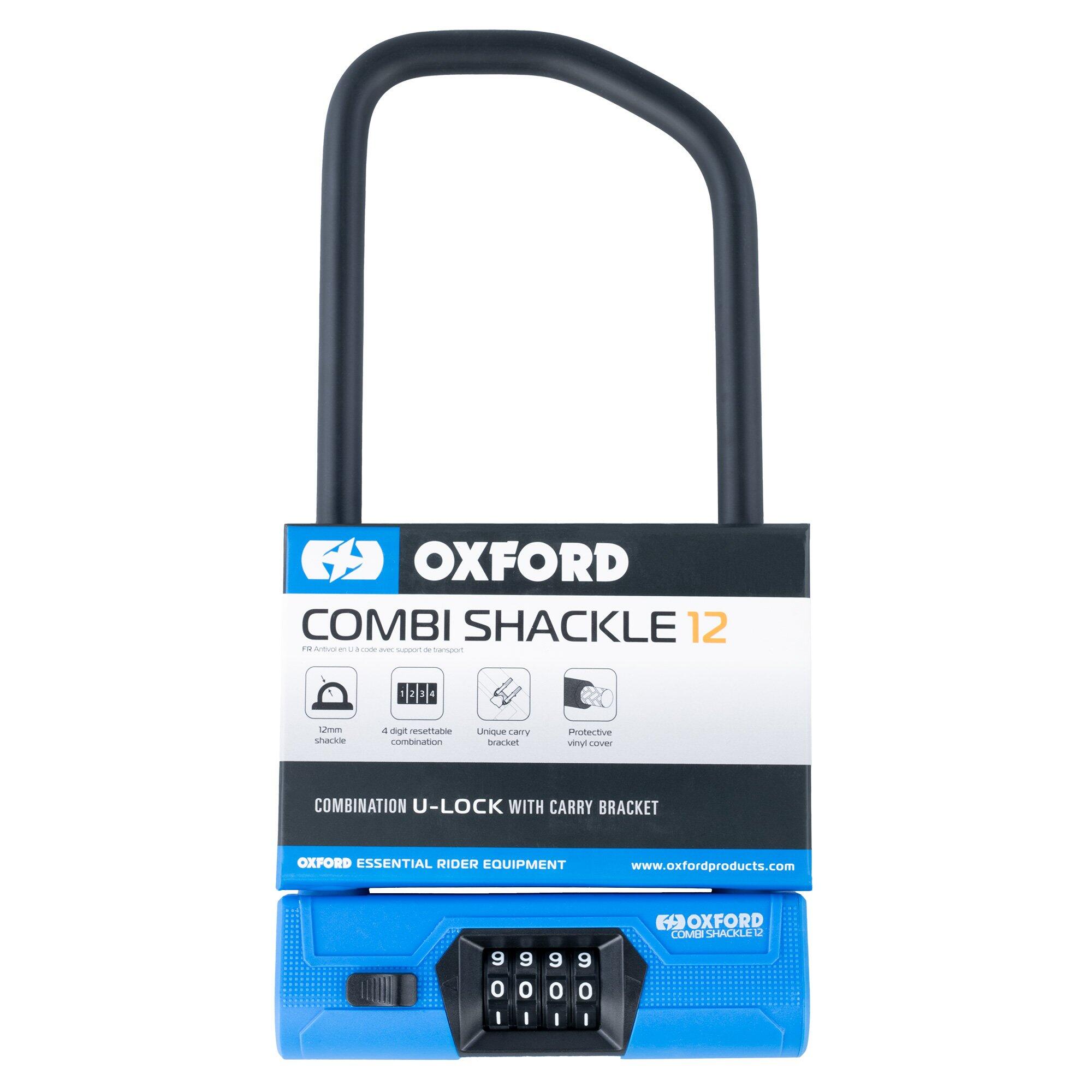 Oxford Combi Shackle 12 320mm x 153mm Bike Lock 2/6