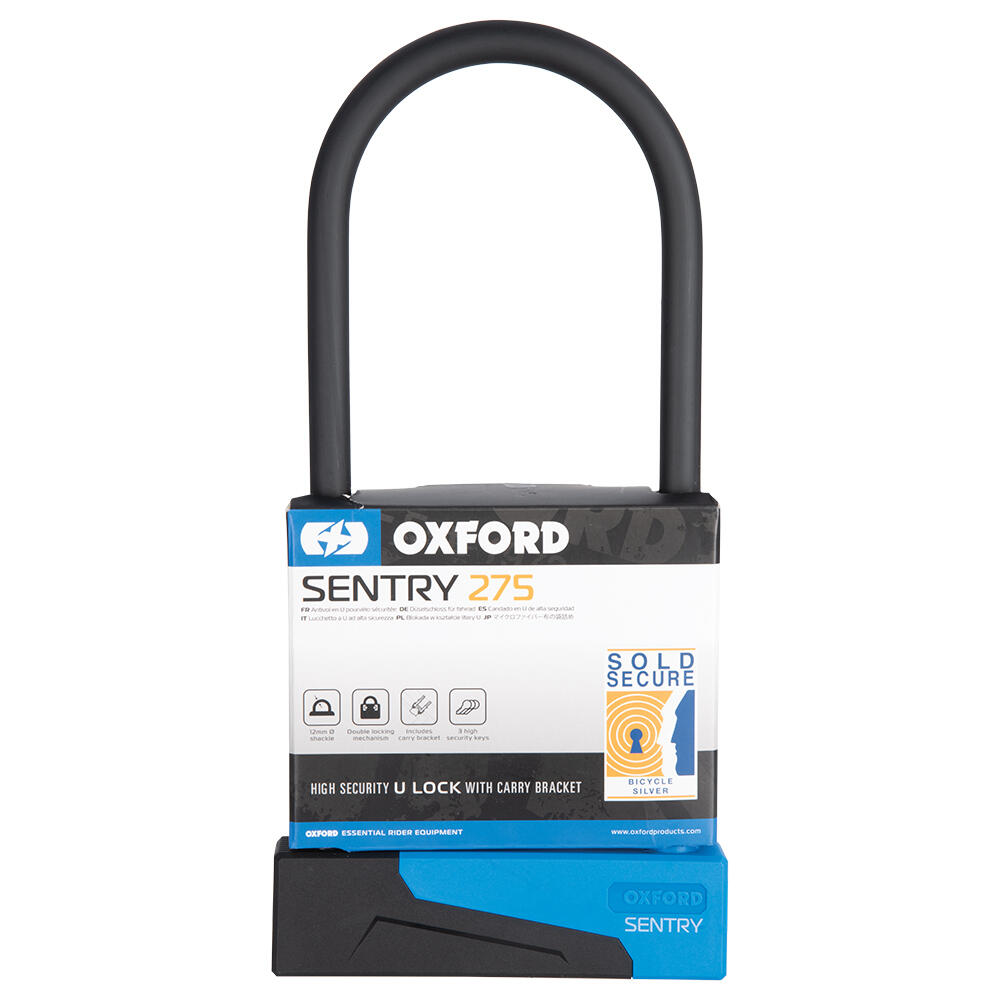 Oxford Sentry U-Lock 320mm x 110mm Bike Lock 2/7