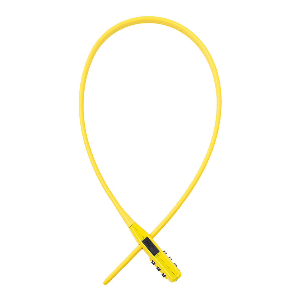 Oxford Combi Zip Lock Yellow Bike Lock 1/6