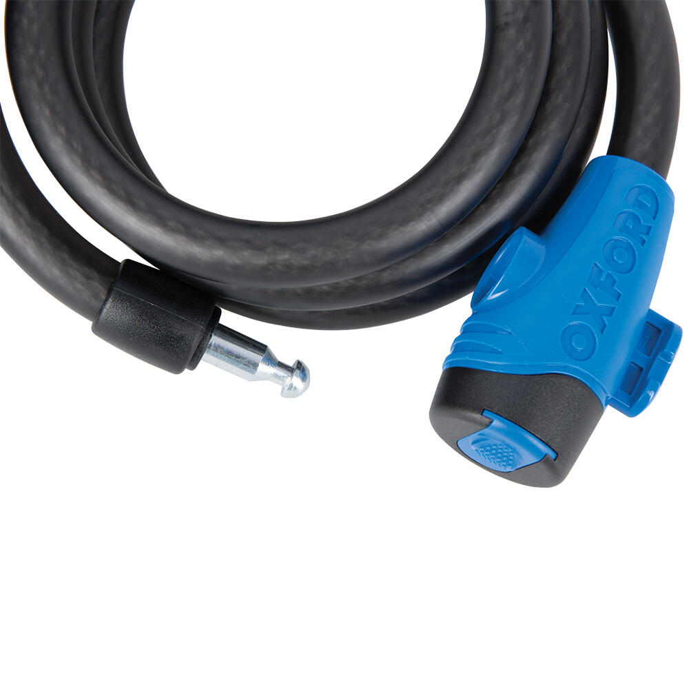 Oxford Cable 15 (Smoke) 15mm x 1500mm Bike Lock 5/6