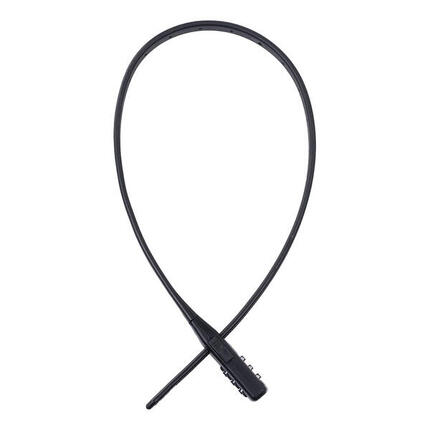 OXFORD kabelslot "combi zip lock" cable lock 47cm black