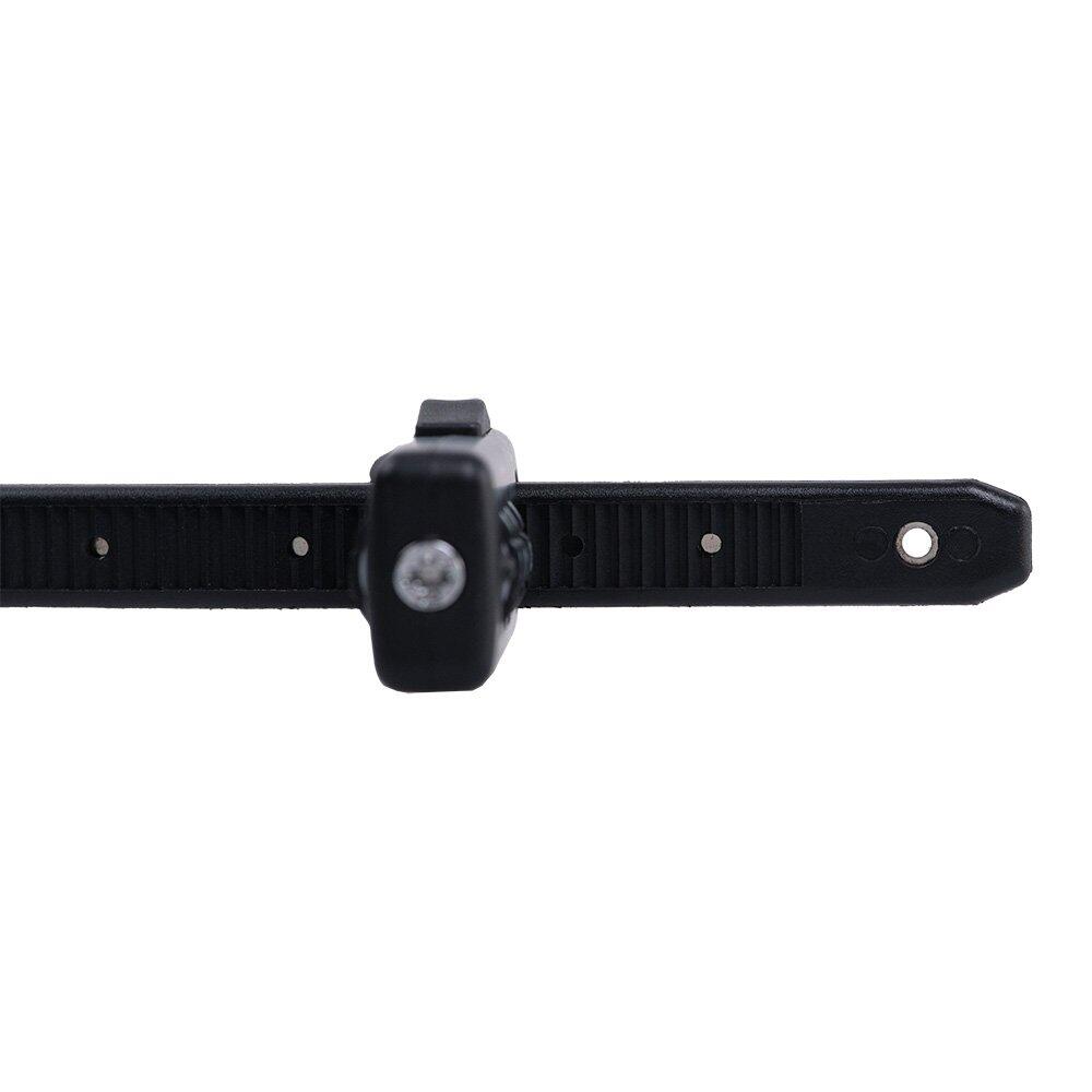 OXFORD candado cable 47 cm - combinación 3 dígitos, acero plastificado negro 4/6
