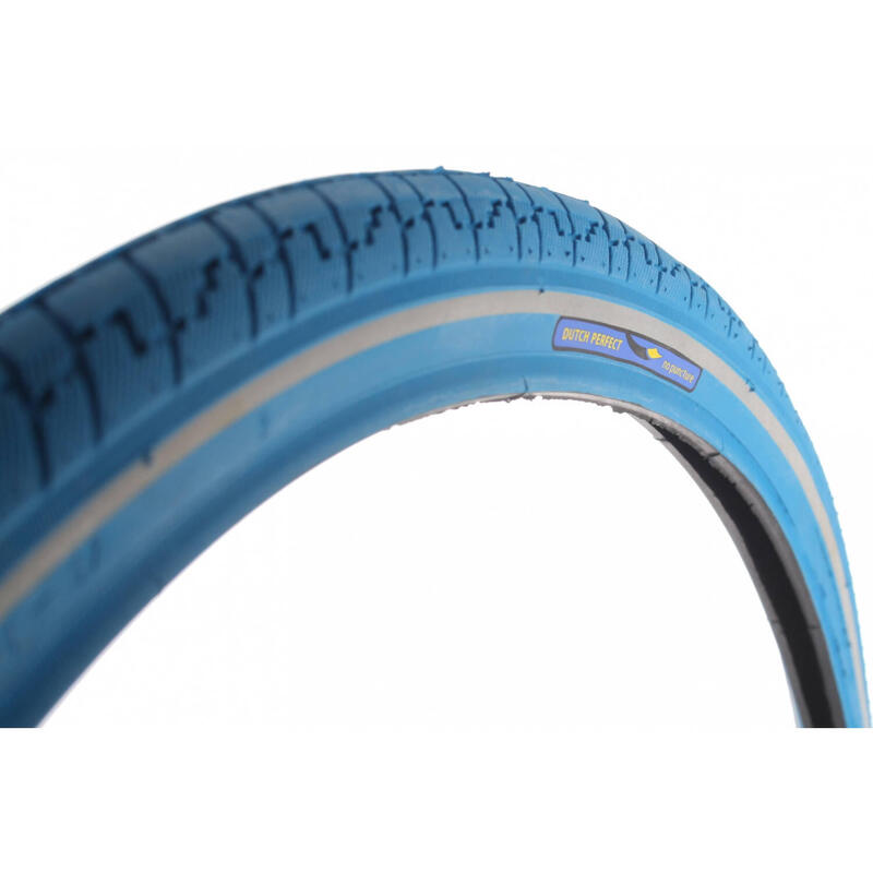 Buitenband 28 x 1 ½"/ 40-635mm anti-lek - blauw met reflectie