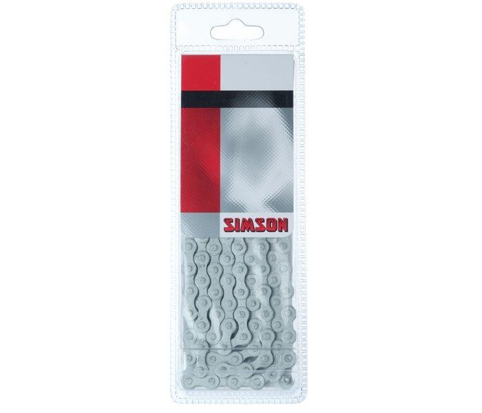 Collier Simson Normal anti-cru - chaîne de vélos 1 2x1 8 - 112 Liens - Gray 2/2