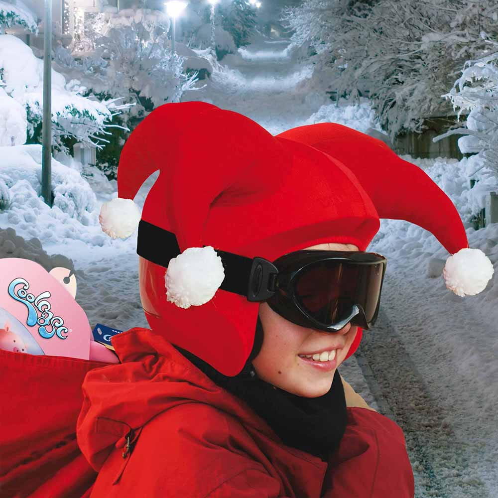 Nakładka na kask Coolcasc Show Time Santa Claus 2/4