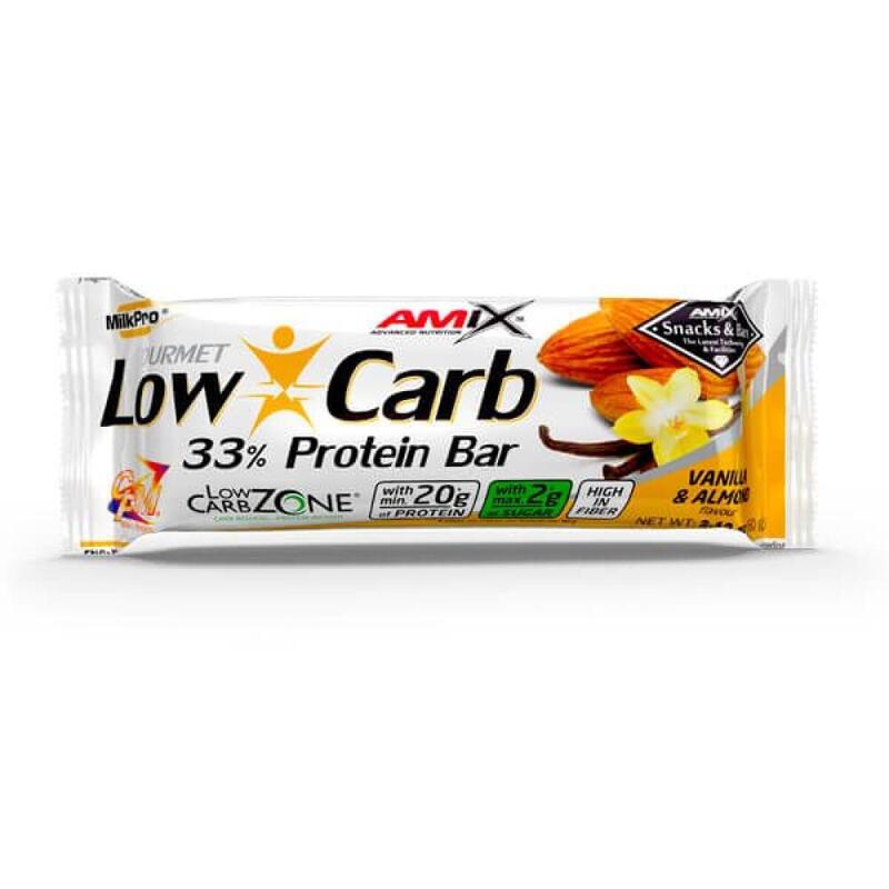 Low Carb Protein Bar 60 Gr 1 Ud Vainilla - Almendra