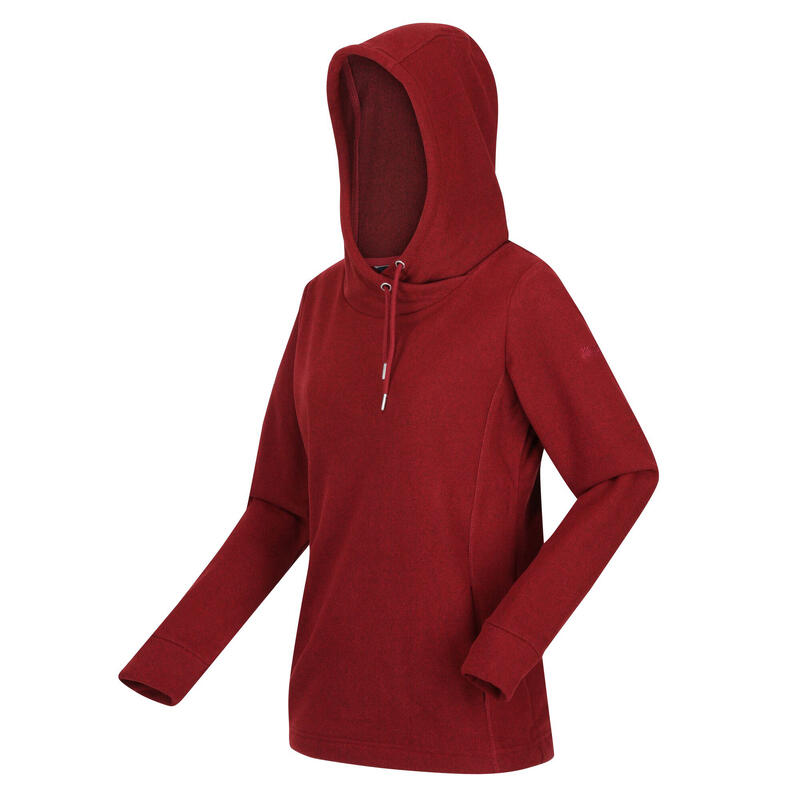 Dames Kizmit II Marl Hoodie (Cabernet)