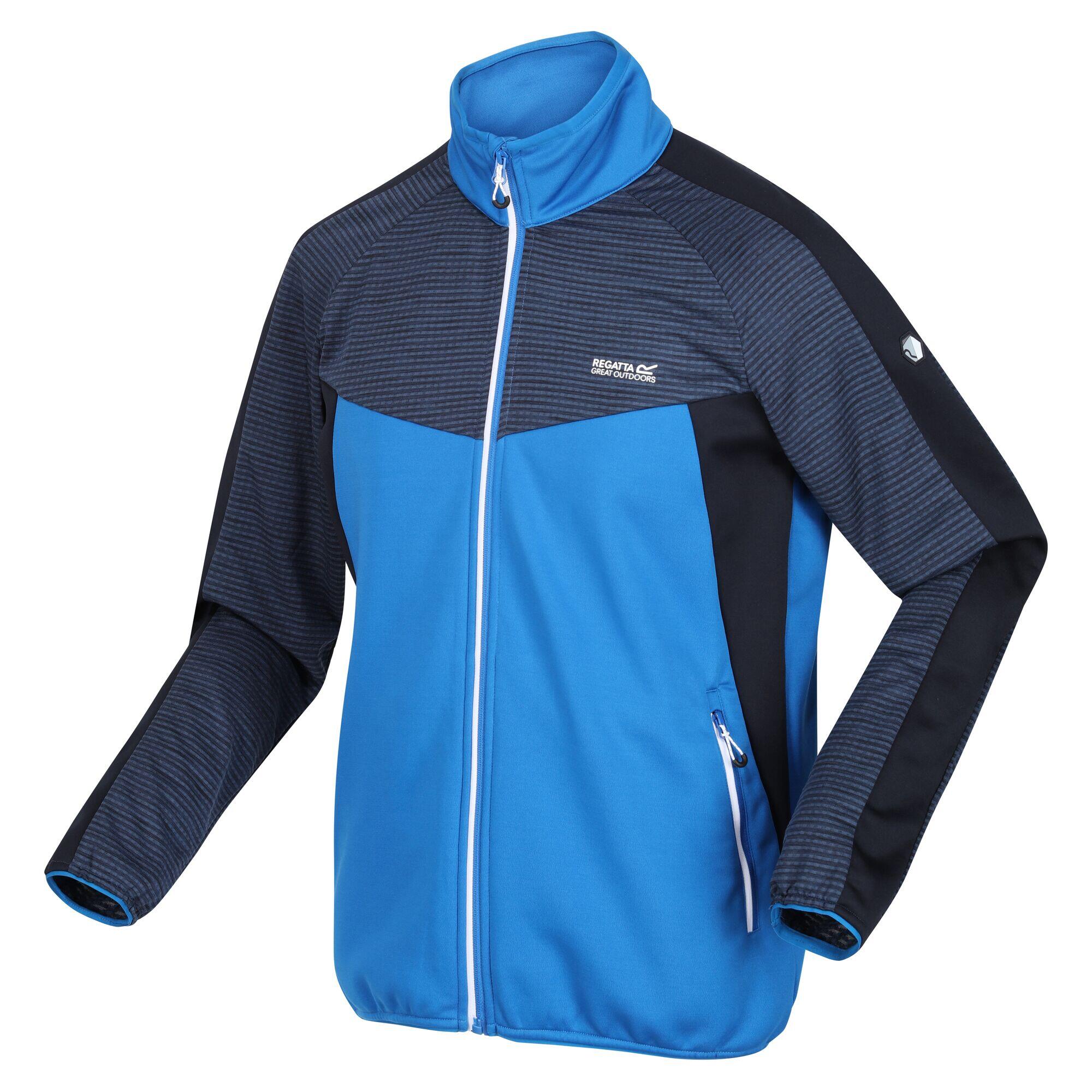 YARE Men's softshell jacket (Dark blue / Light navy)