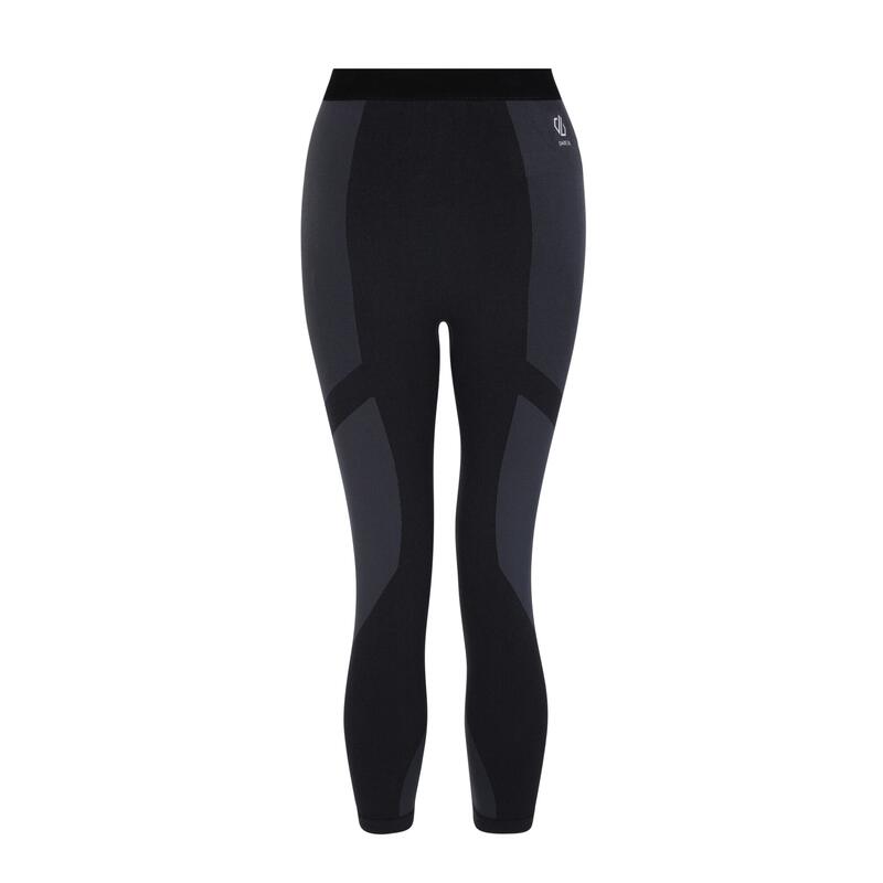 Dames In The Zone Contrast 3/4 Legging (Zwart)