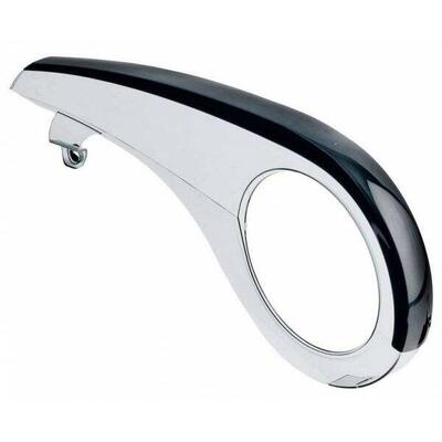 Kettingscherm scope 2 voor 38 tands tandwielen - lichtgrijs met zwarte rand