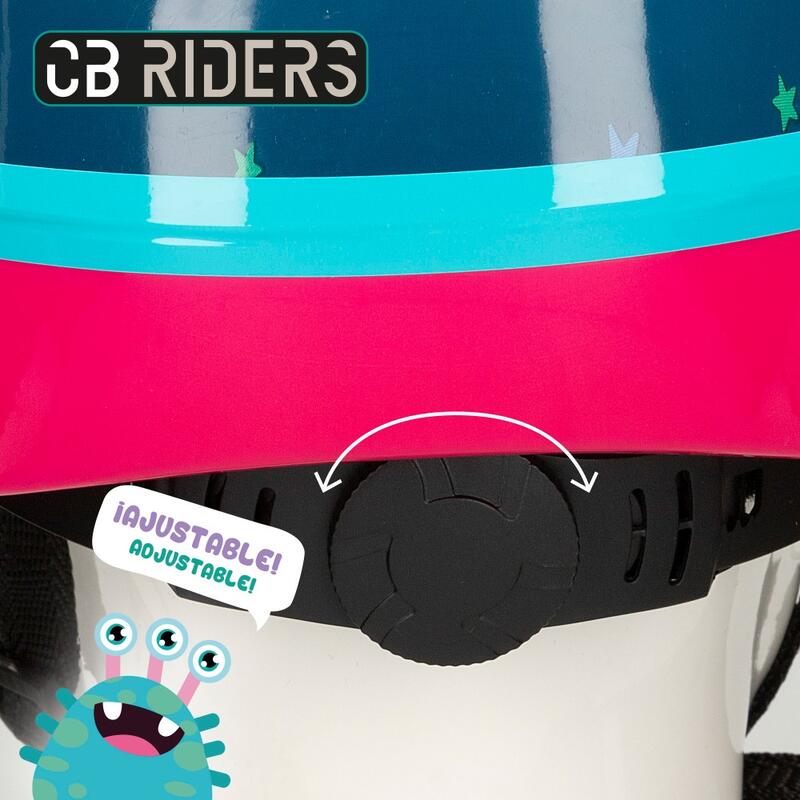 Kit proteção infantil patinação CB Riders