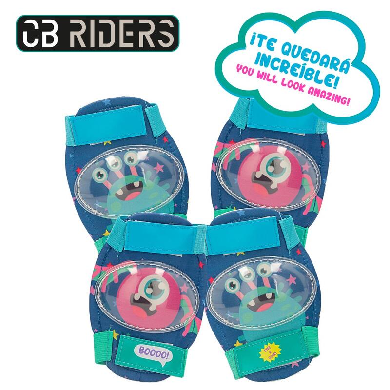 Kit proteção infantil patinação CB Riders