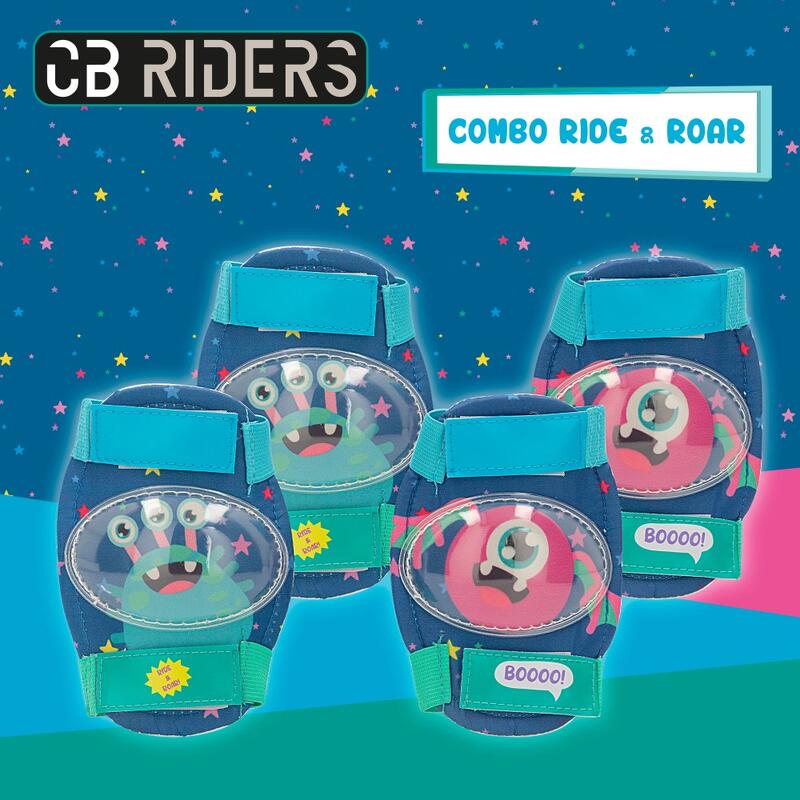 Kit proteção infantil patinação CB Riders