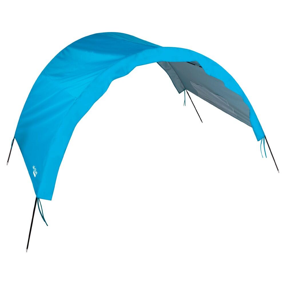 Toldo de sombra dobrável para praia azul aktive