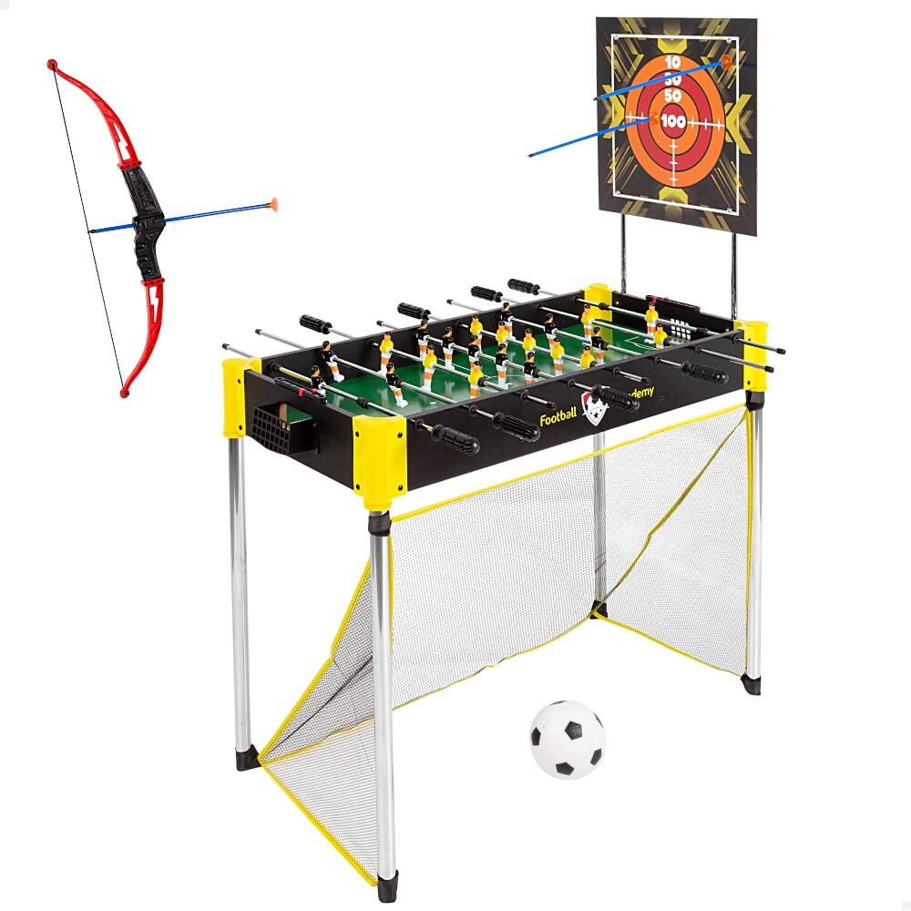 Aktive - Cb Games Table Multijeux 5 En 1 - Table Multijeux - Noir - No Size - Decathlon