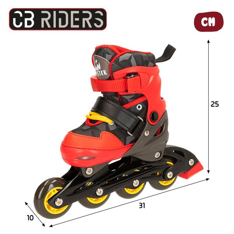 Patins em linha monster CB Riders