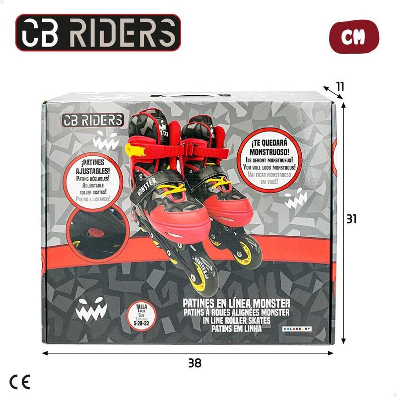 Patins em linha monster CB Riders