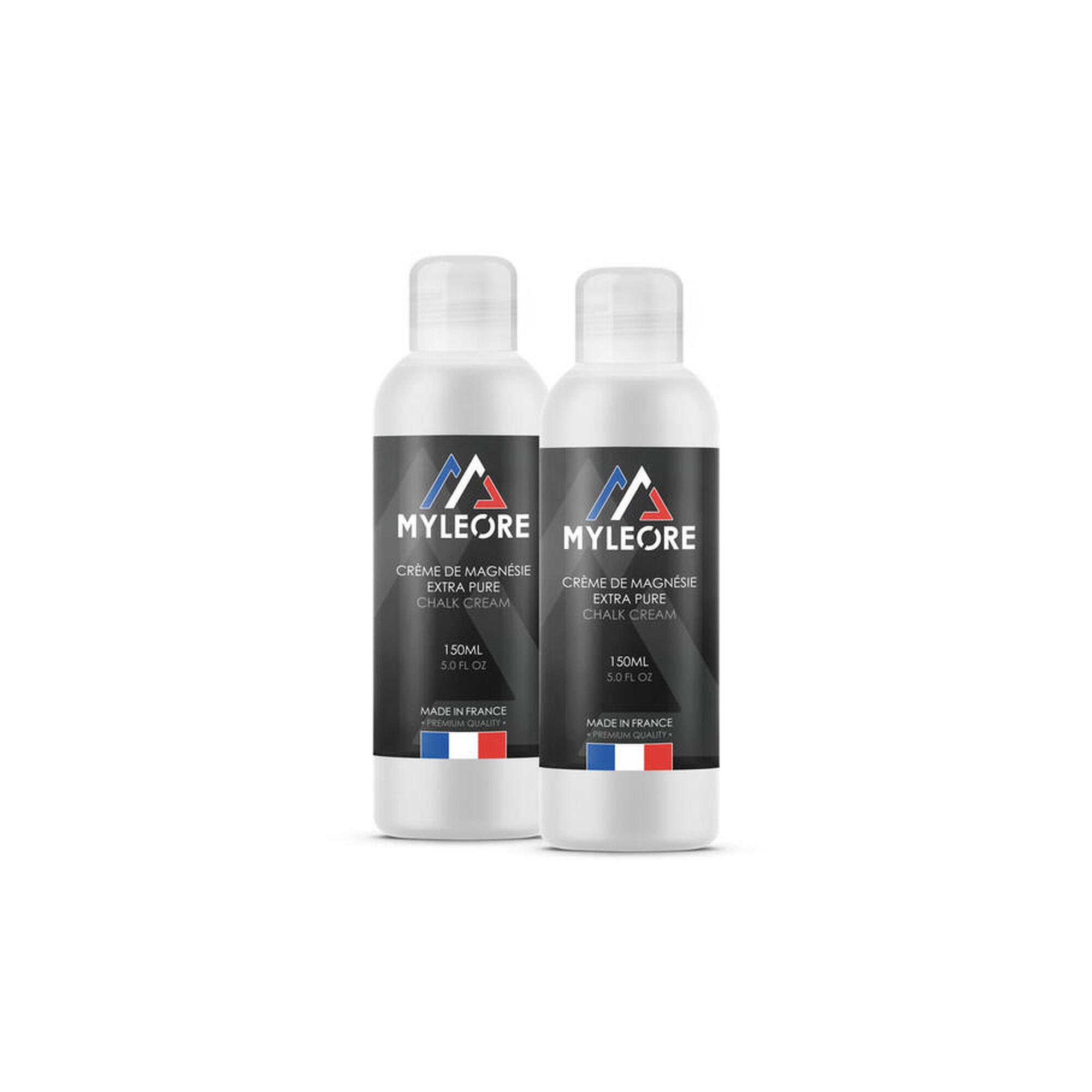 Myleore - Pack De 2 Bouteilles - Crème De Magnésie - 2 X 150ml - Magnésie - Blanc - Taille Unique - Decathlon