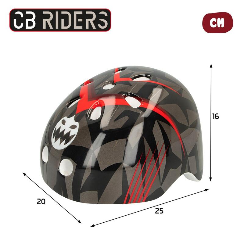 Casco infantil monstros CB Riders