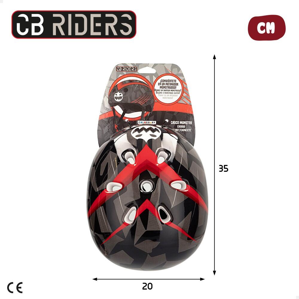 Casco infantil monstros CB Riders 7/7