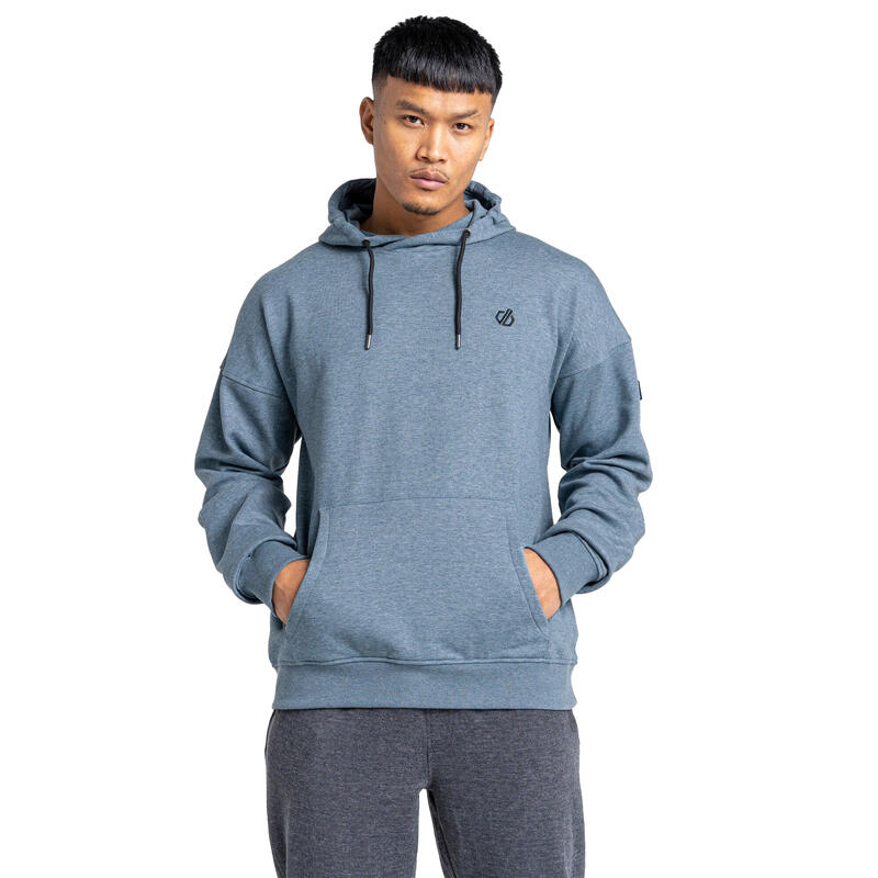 Heren Distinctly Sunset Marl Hoodie (Orion Grijs)