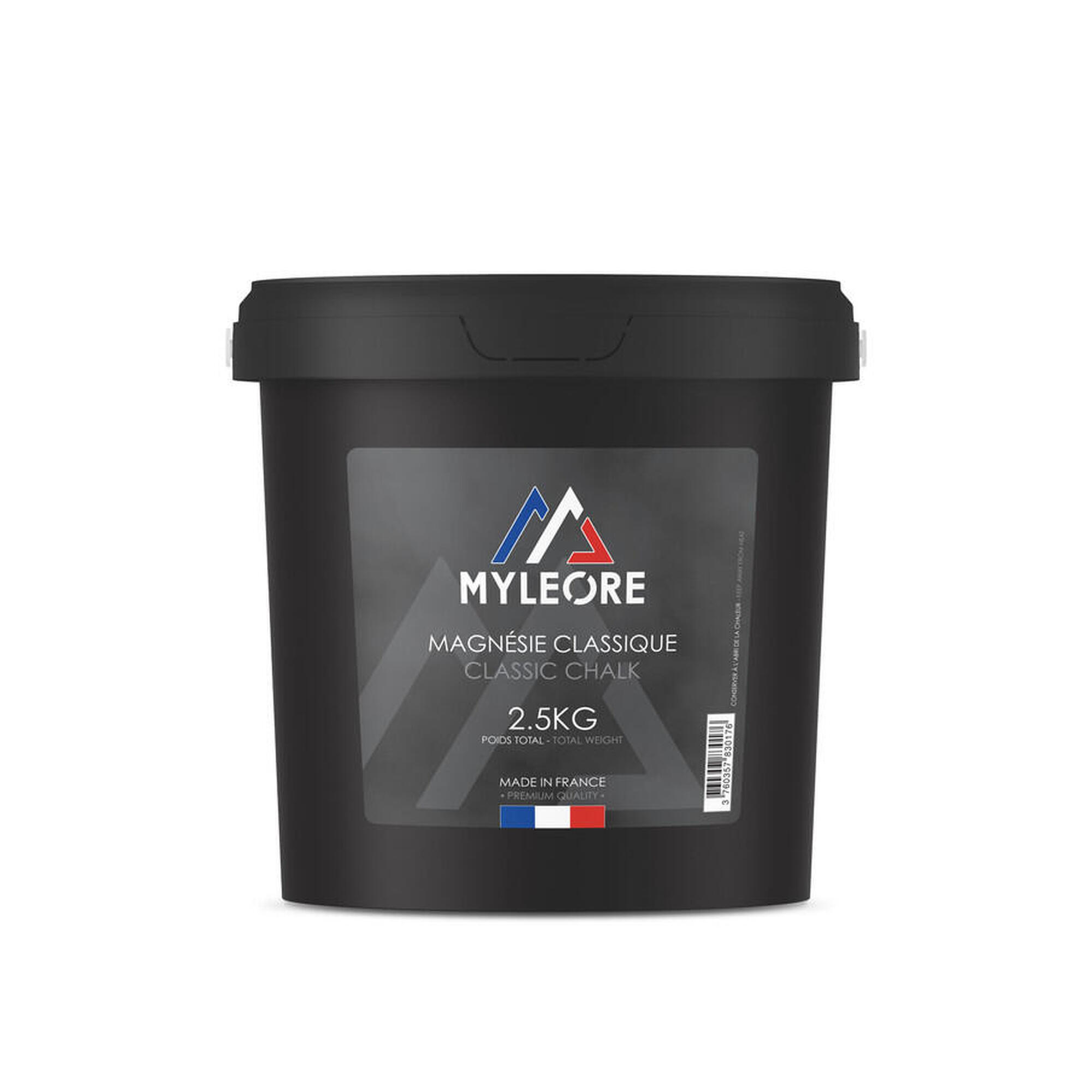 Myleore - Magnésie Classique - 2,5kg Hydrophile - Magnésie - Blanc - Taille Unique - Decathlon