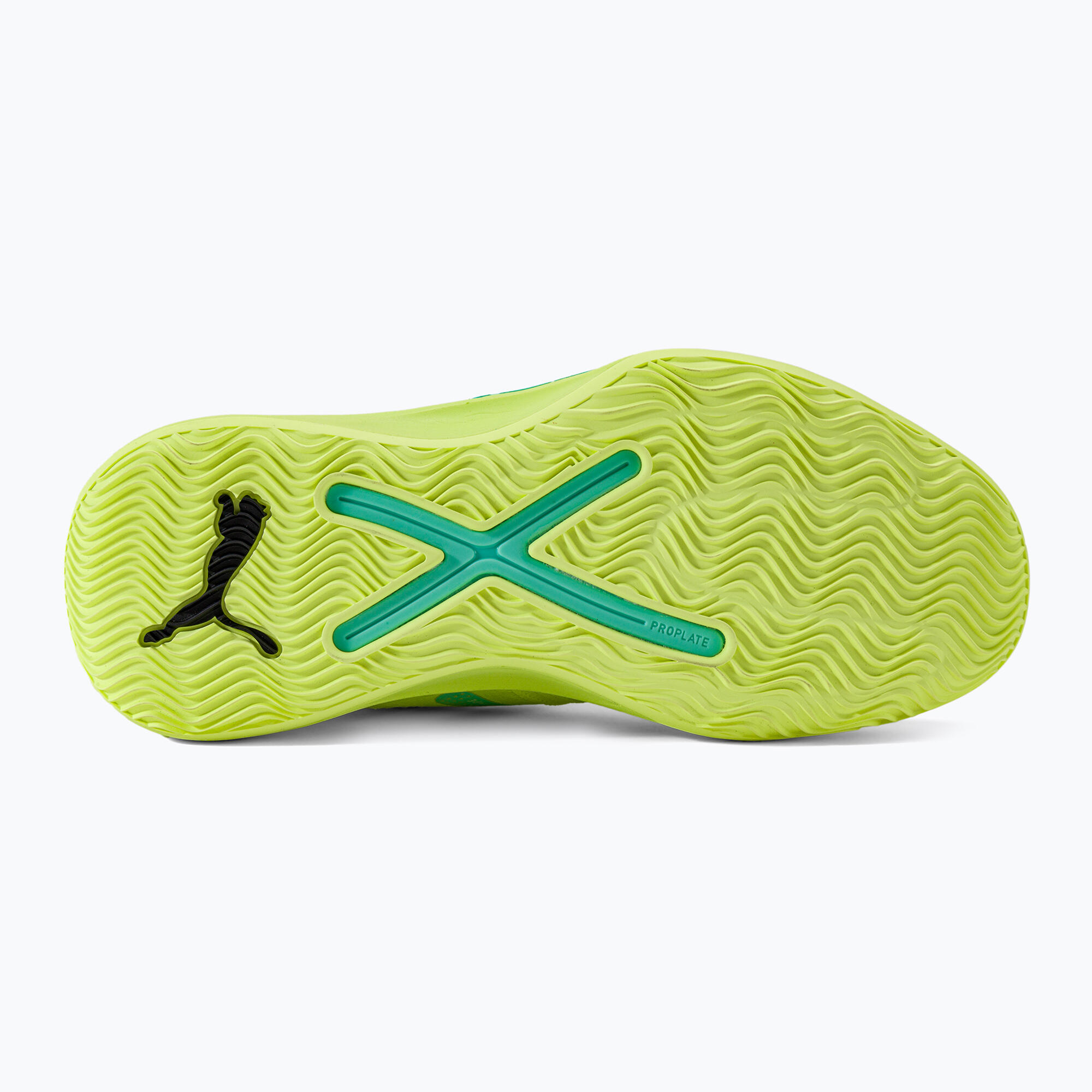 Chaussures de Basket-Ball pour Adultes Puma Rise Vert 5/7