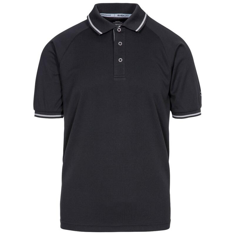 Bonnington Polo Shirt Herren Schwarz/Platinum