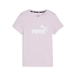 Camiseta Essentials Logo Niño PUMA Grape Mist Purple