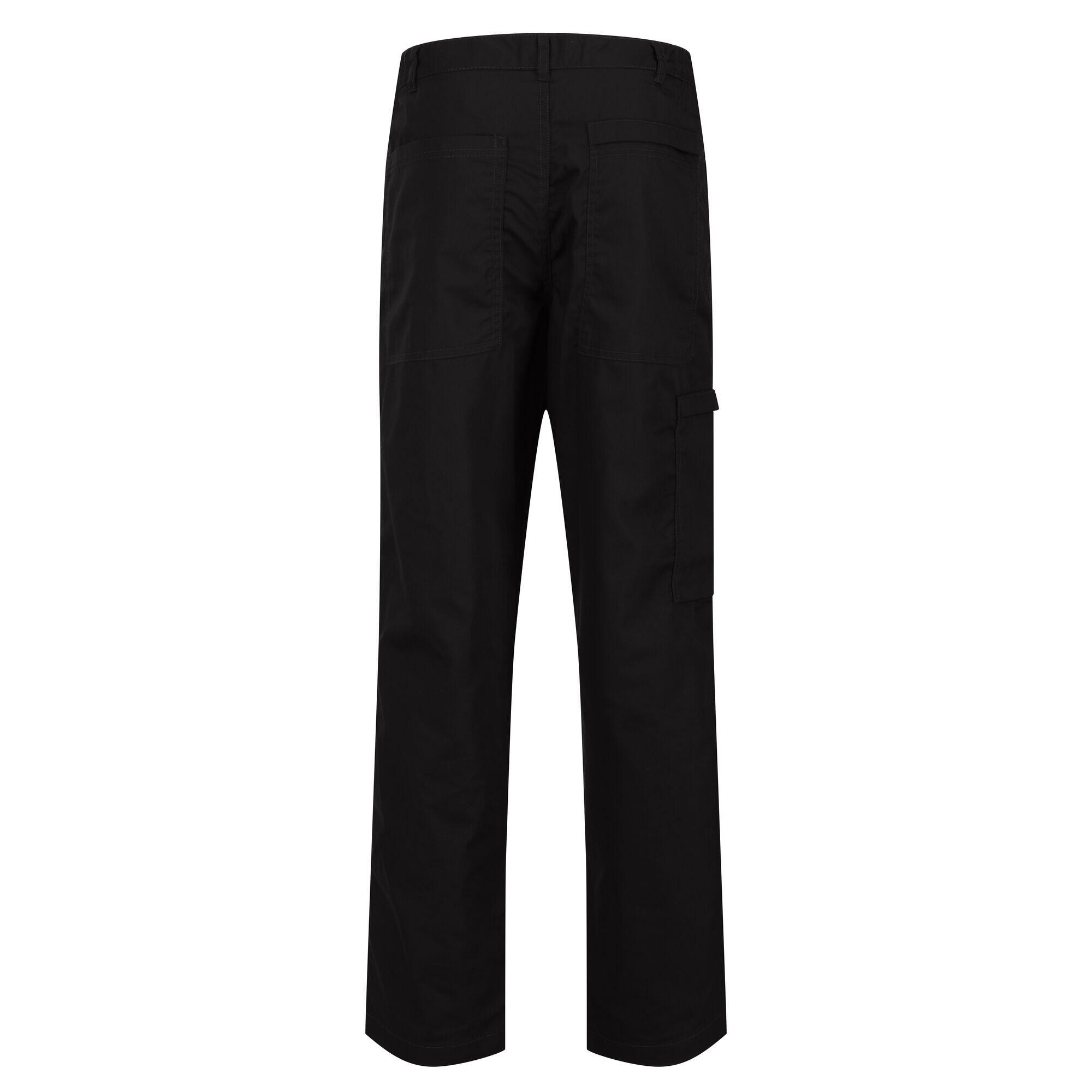 Mens Sports New Lined Action Trousers (Black) 2/5