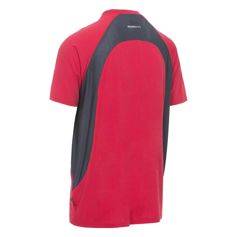 Reptia Kurzärmliges Quick Dry Active TShirt Herren Rot