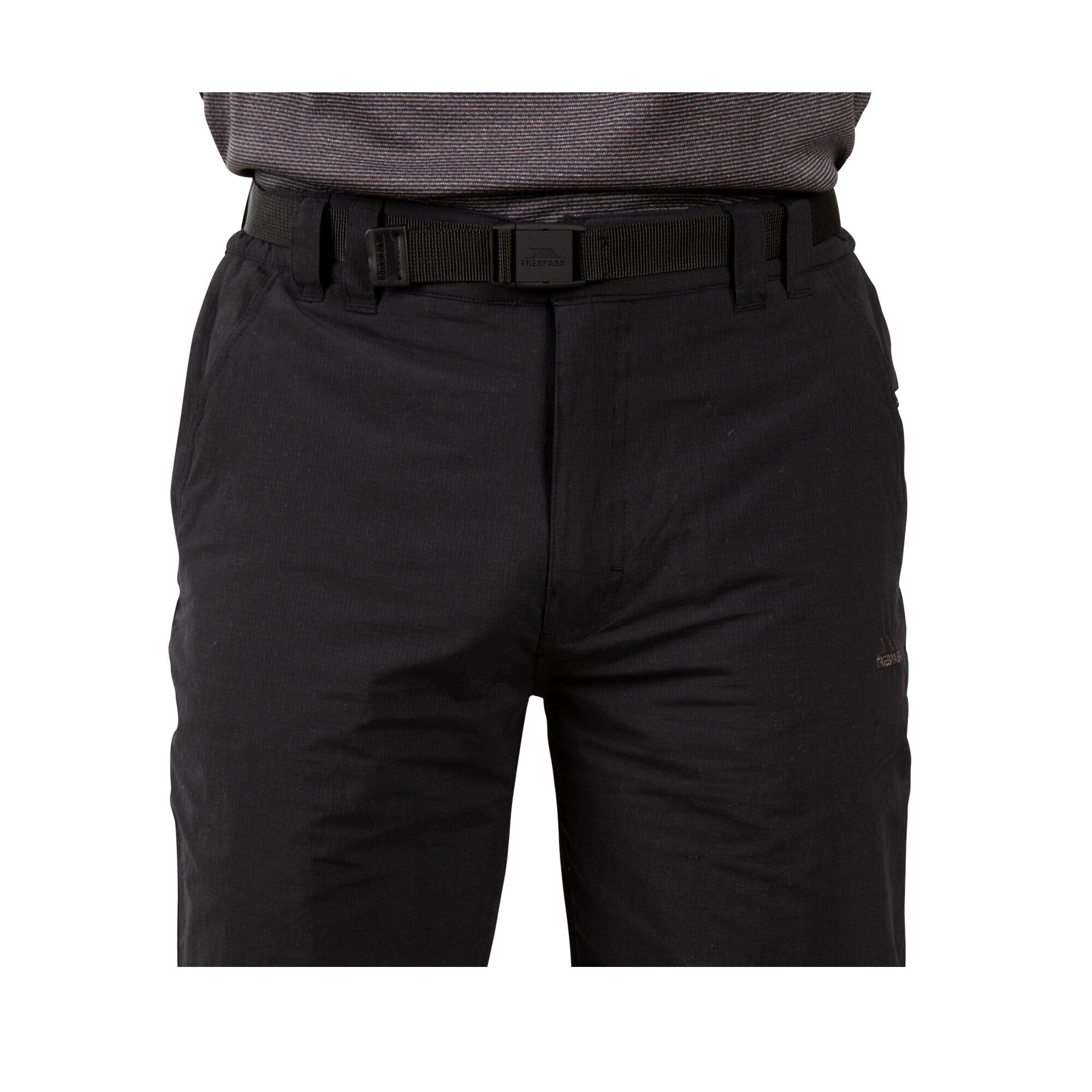Clifton Alle Jahreszeiten Walking Hose, wasserfest Herren Schwarz 3/5
