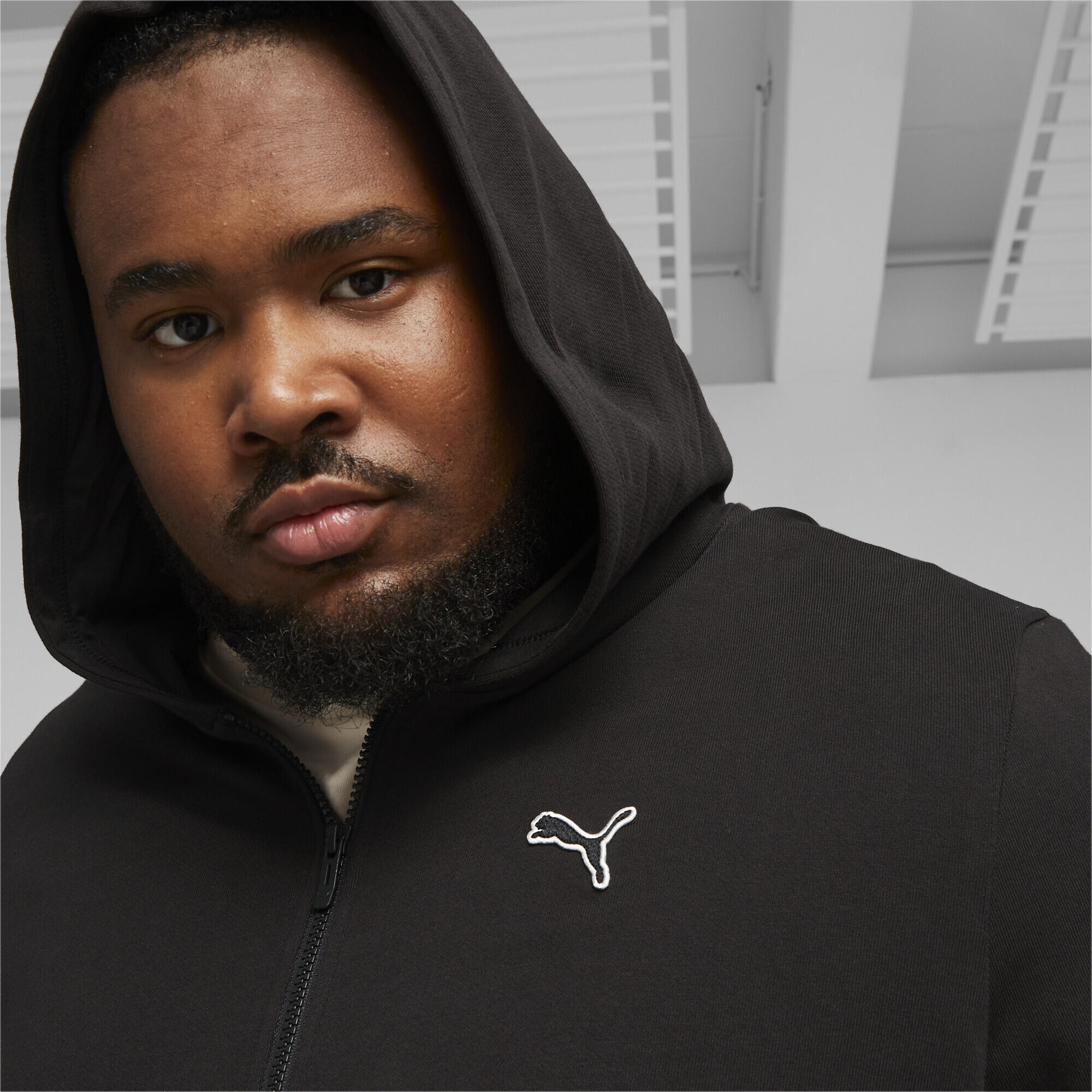 Hoodie zippé Better Essentials Homme PUMA Black 4/7