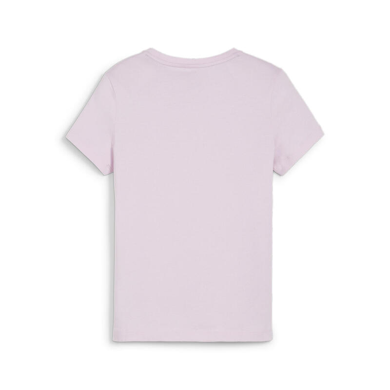 Essentials T-Shirt mit Logo Mädchen PUMA Grape Mist Purple