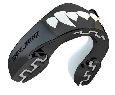 Paradenti Nero Per Adulti Safejawz Extro Series 'fangz'