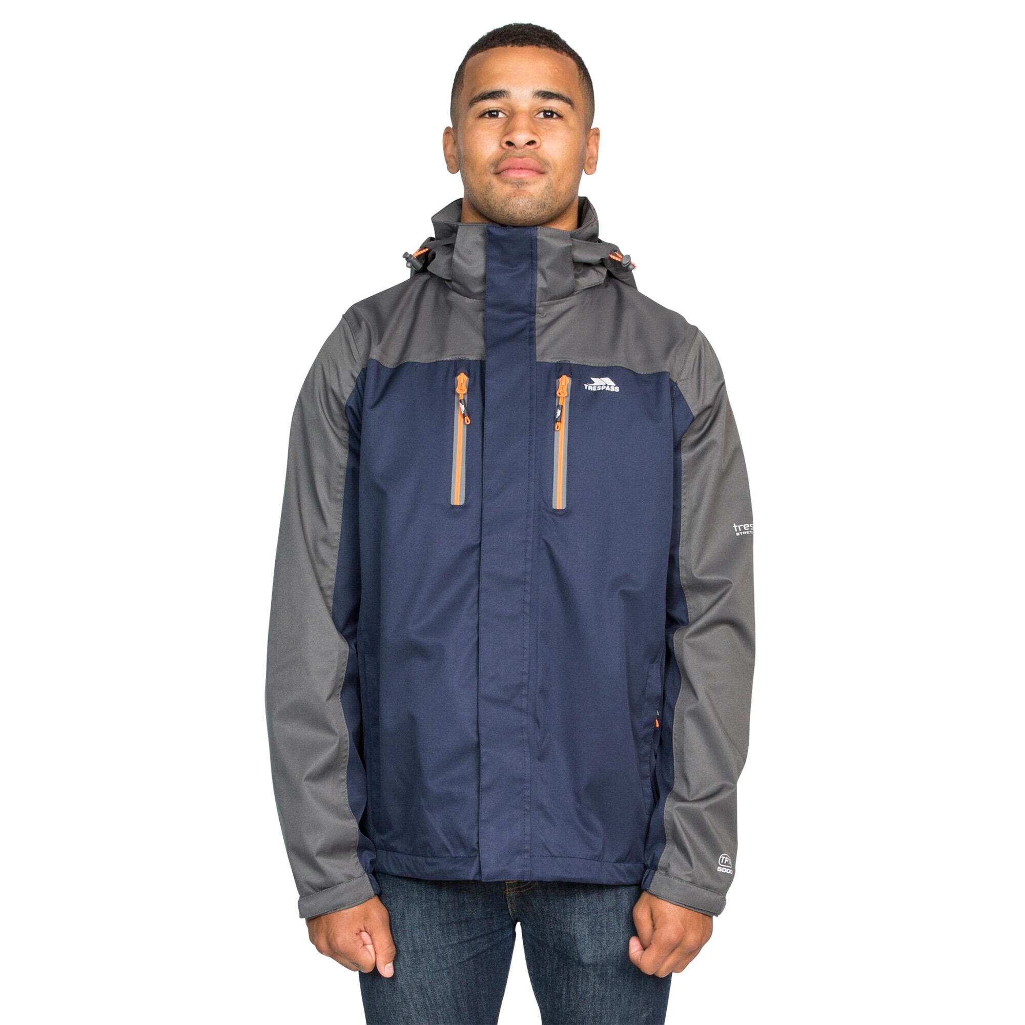 Wooster Jacke, wasserfest Herren Marineblau 3/5