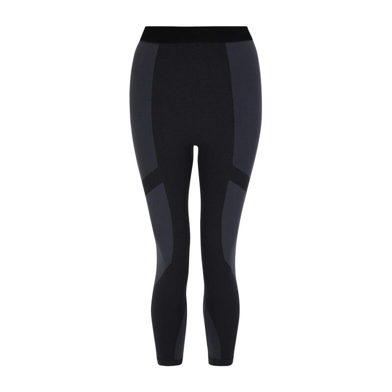 Dames In The Zone Contrast 3/4 Legging (Zwart)