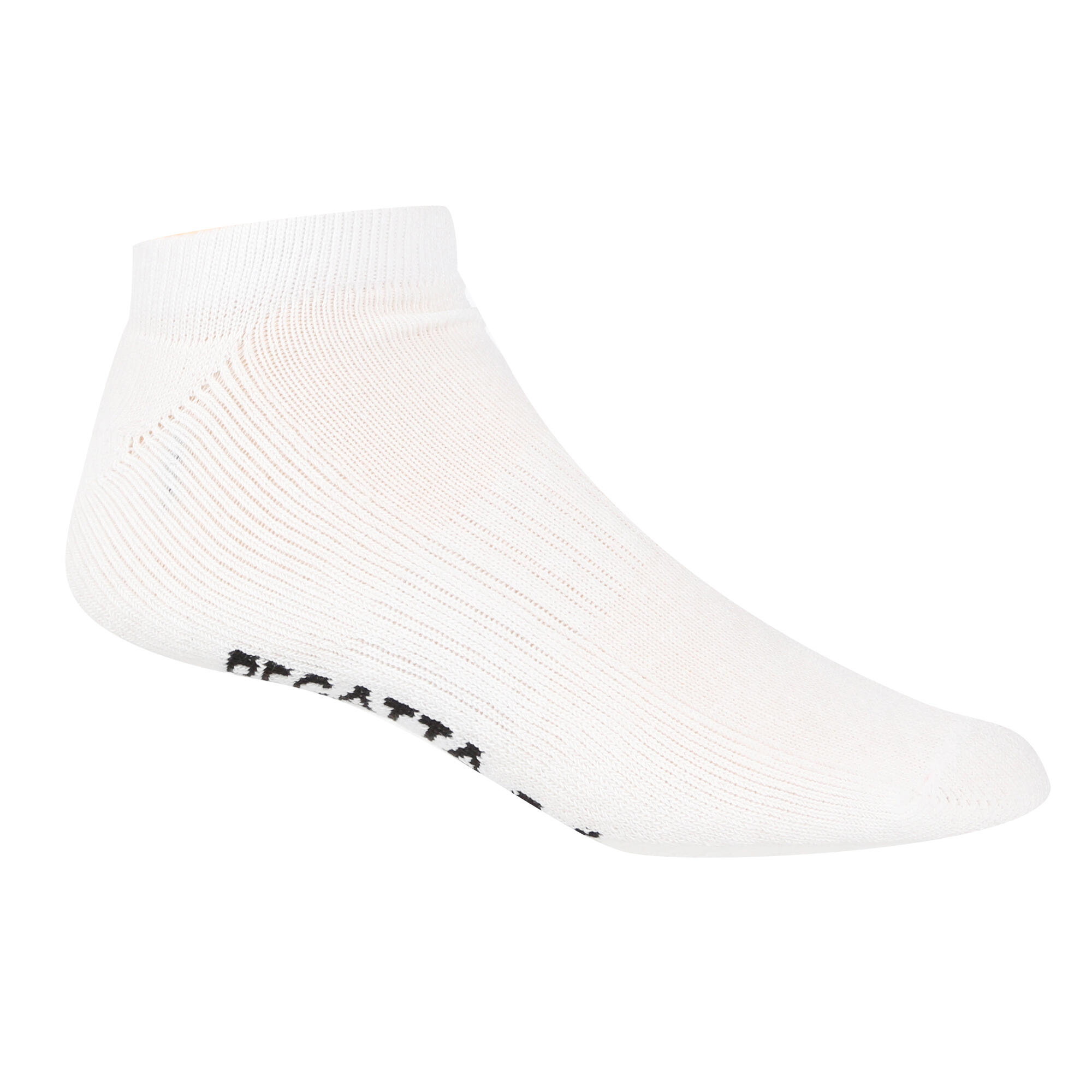 Unisex Adult Trainer Socks (Pack of 5) (White) 3/4
